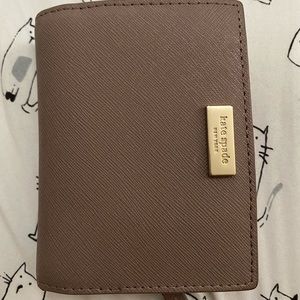 Kate Spade Taupe Small Wallet